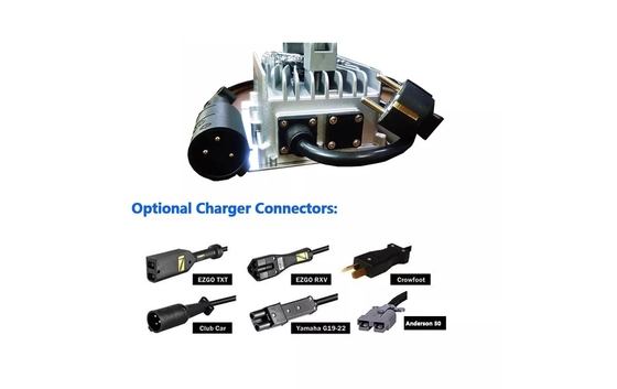 60ah 100ah 200ah Lifepo4 Golf Arabası Pil Paketi BMS ile 48V Derin Çevrim