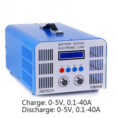 EBC-A40L Yüksek Akım Lityum Pil Kapasitesi Test Cihazı 5V Döngü 35A Şarj 40A Deşarj