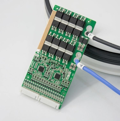 Sıcaklık Kontrolü PCM PCB Koruma Kartı ile 50A Lityum BMS Sistemi 17s 60V