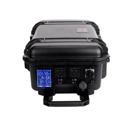 220V 5000W 3127WH Güneş Jeneratörü Taşınabilir Güç İstasyonu ABS Kasa PWM Denetleyici