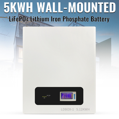 48V 200ah Ana Pil Duvar 5kwh 10kwh LiFePO4 Lityum İyon Fosfat Pil