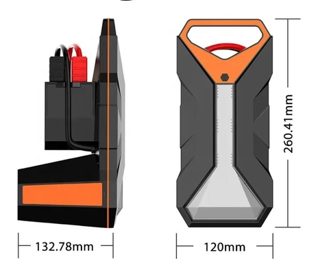 Manyetik Tabanlı Tepe Akımı 2000A Taşınabilir Araç Akü Şarj Cihazı 24V Kamyon Jump Starter