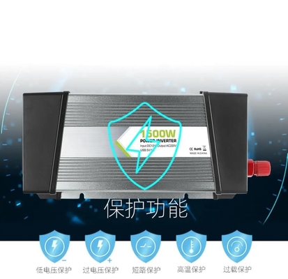 1.5KW DC AC Güç Çevirici 12v - 230V Solar Modifiye Sinüs İnvertör Yüksek Verimlilik