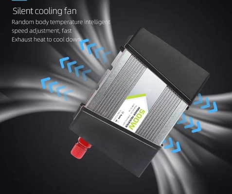 Araç Üstü Güneş Enerjisi İnvertörü 500W 12v - 220v Ev 5v 2.1a, Çift USB ile