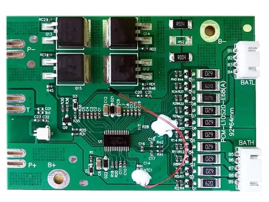 10-17S Li Ion / Lifepo4 Akıllı BMS Sistemi 40A 60A 80A 36v 48v 60v Pil Paketi İçin