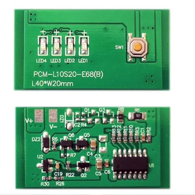 10-17S Li Ion / Lifepo4 Akıllı BMS Sistemi 40A 60A 80A 36v 48v 60v Pil Paketi İçin