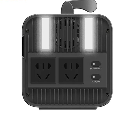 110V / 220V Giriş Çıkışı 600wh Güneş ve Işıklı Taşınabilir Güç İstasyonu 4w