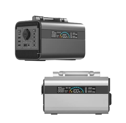 Geniş LCD Ekran Elektriği Kontrol Edin Taşınabilir Kamp Güç Bankası Şarj Edilebilir AC