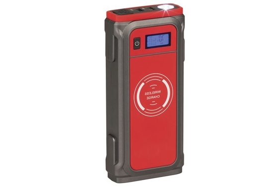 10W Kablosuz Jump Starter ve Güç bankası Taşınabilir Araç Akü Şarj Cihazı