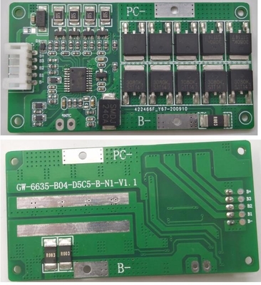 12.8V Lifepo4 BMS Kartı, Lityum Pil 10A 20A 25A için BMS