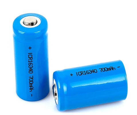 RCR123A Lityum İyon Pil Hücresi Derin Döngü 3.7V 700mah 16340