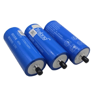 2.3V voltaj LTO 66160H 40ah Araç Ses Pil Paketi için 10C şarj oranı