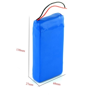 9000mah 18650 Lityum İyon Pil Paketleri, 7.4 V Şarj Edilebilir Lityum İyon Pil