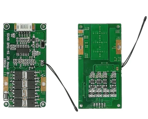 Sıcaklık Kontrollü Ortak Bağlantı Noktası 4S 10A BMS 14.8V 66×34mm boyutu