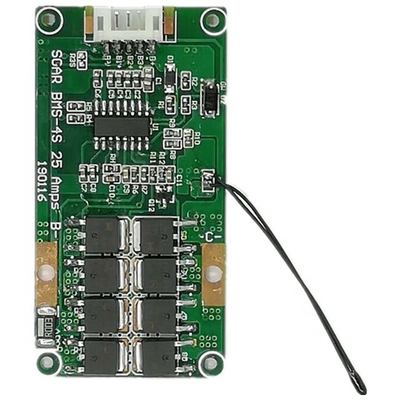 Sıcaklık Kontrollü Ortak Bağlantı Noktası 4S 10A BMS 14.8V 66×34mm boyutu
