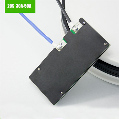 Sıcaklık Korumalı 50A 20S 60V 72V LiFePO4 BMS Pil Yönetim Sistemi
