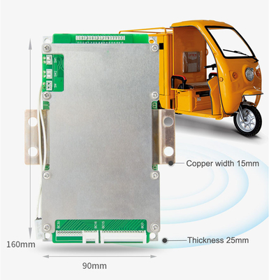 Güneş Enerjisi için 24V 72V Lifepo4 Pil Koruma Levhası 8S 20S 24S 200A