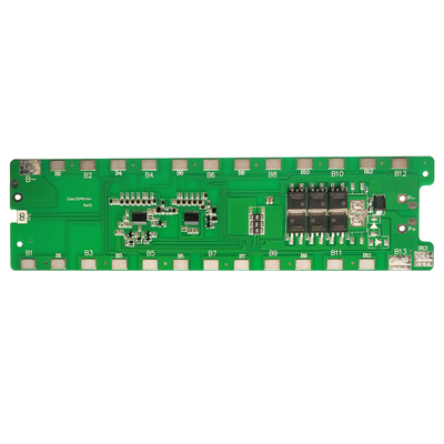 Ebike için Li Ion Pil için 13S 48V Lityum BMS Sistemi 15A 20A 25A
