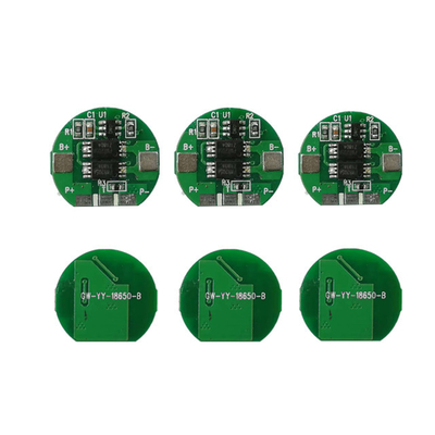 18650 Pil için 3.7V BMS, 1S 5A Lityum Pil Koruma Levhası