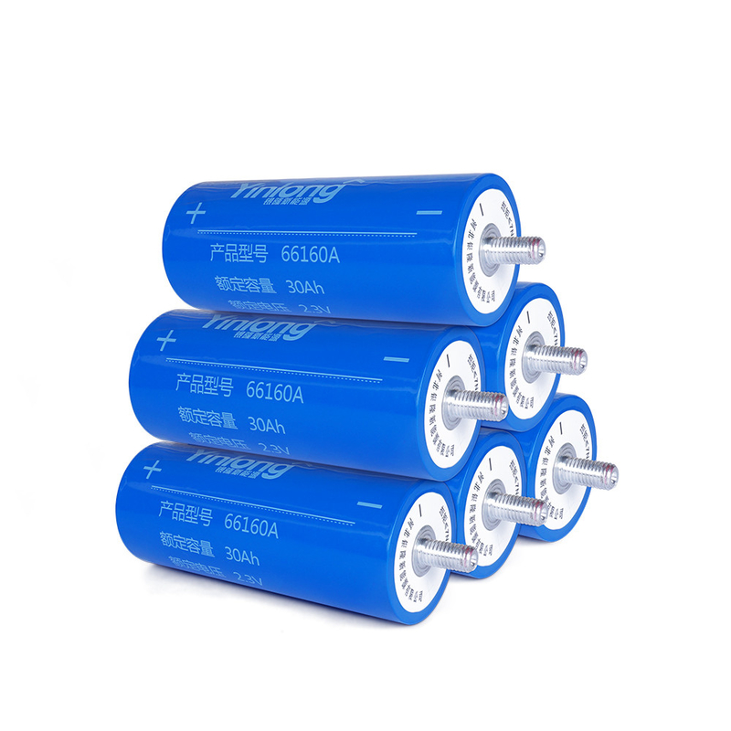 2.3V voltaj LTO 66160H 40ah Araç Ses Pil Paketi için 10C şarj oranı