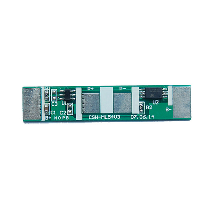 CE sertifikası Lityum İyon Pil Paketi BMS, 3.2V 2A 1S BMS kartı 0.2-7mm Kalınlık
